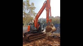 #shorts 𝐇𝐈𝐓𝐀𝐂𝐇𝐈 𝐙𝐀𝐗𝐈𝐒 135 𝐄𝐗𝐀𝐑𝐈𝐒𝐄𝐑 #ytshort #blippi #earthmovers #hitachi #heavyequipment #short