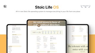 How to organize your life in Notion (like a Stoic)