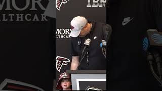 Coach Arthur Smith's son interrupts press conference in a cute way | Atlanta Falcons #shorts #nfl