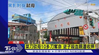 菜刀砍母10多刀奪命 逆子殺血親遭收押｜TVBS新聞