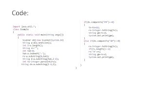 12-hr AM/PM format to railway(24 hour) time | Programming Questions [ for Service Company] | PART 16