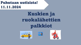 Puhutaan uutisista A1 A2 11.11. 2024 | Learn Finnish in news Nov. 11 2024