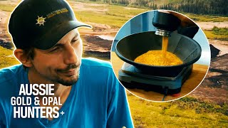 Parker's Crew Mines $400,000 Worth Of Gold In Just 2 Days! | Gold Rush