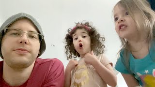 Toddler’s first time being sick