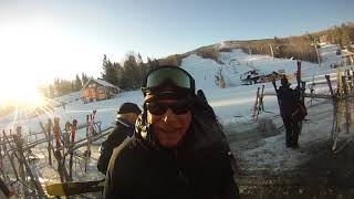 12/18/19 The Big Man with Weatherman Dave's Stratton Snow Report.