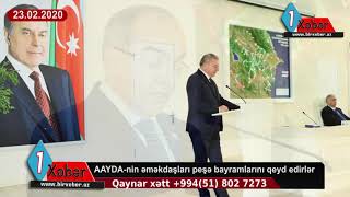 AAYDA-nin əməkdaşları peşə bayramlarını qeyd edirlər