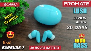 Best earbuds 2025 | Best TWS under 2000 in India | Promate Lush earbuds Unboxing \u0026 Review in Hindi