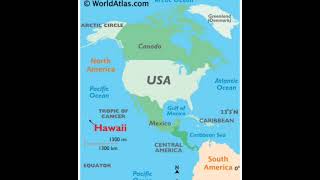 is Hawaii Island in Pacific Ocean #upsc #bpsc