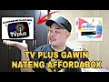 PAANO GAWING AFFORDABOX ANG TV PLUS