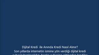 Dijital Kredi ile Anında Kredi Nasıl Alınır