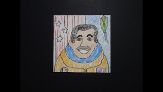 Let's Draw Jose Hernandez! (Mexican-American Astronaut)