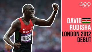 David Rudisha's 🇰🇪first Olympic race! | Debuts