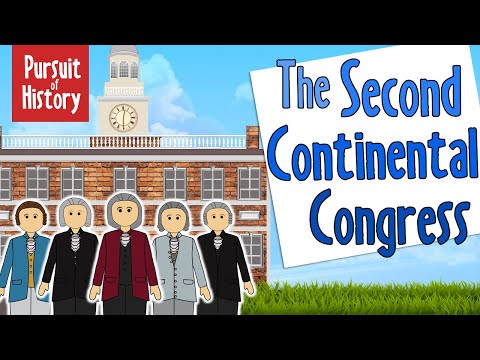 What were three of the four major accomplishments of the Second Continental Congress?