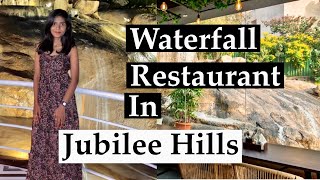 Tranquil Bistro || First waterfall restaurant in Hyderabad #bistro #jubleehills #waterfall