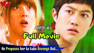 Arrogant Jealous Boy Revenge love turn into💕 True but...😱 Korean Drama Explain in Hindi | Full Movie