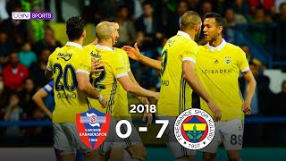 K. Karabükspor 0 - 7 Fenerbahçe | Maç Özeti | 2017/18