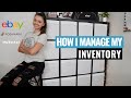 How to Store eBay Inventory | Over 500+ Items Listed