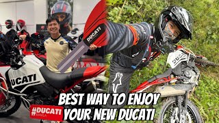 BEST WAY TO ENJOY YOUR BRAND NEW DUCATI DESERT X RALLY 2025