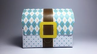 Treasure Gift Box Paper Crafts tutorial !