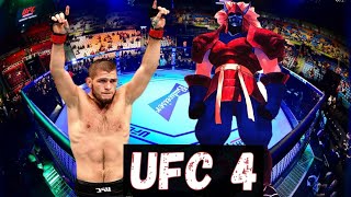 Khabib Nurmagomedov vs. Fighter Garuda | EA sports UFC 4 (Street Fighter)