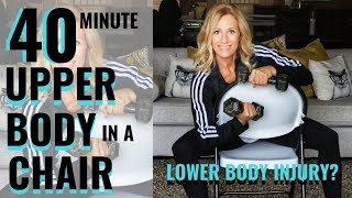 Seated Chair Workout | Lower Body Injury Workout