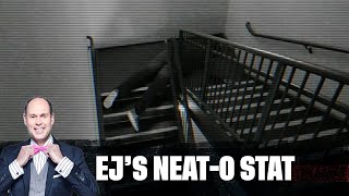 Did Chuck Really Walk Up 47 Flights of Stairs? 🤣 | EJ's Neato Stat of the Night