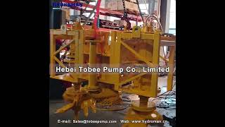 Hydroman® Submersible Sand Pump for Glass Sand from River.