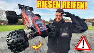 Ferngesteuerter BUGGY mit AUßERGEWÖHNLICH RIESIGEN REIFEN im TEST!