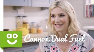 Cannon Dual Fuel Cooker with Lisa Faulkner | ao.com