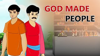 stories in english - God Made People - English Stories -  Moral Stories in English