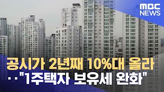 공시가 2년째 10%대 올라‥\