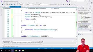 C# Architecture and more with NET Core | S2P18 | RemoveAll Method and finishing the Delete Method