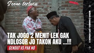 PAK NO EMOSI, GENDUT WIS RUMONGSO KANDEL KULITE | Scene Terlucu Woko Chanel Eps. Ronde 2