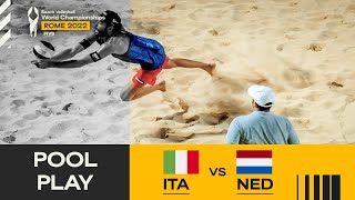 Lupo/Ranghieri 🇮🇹 vs. Varenhorst/van de Velde 🇳🇱 - Pool Play Highlights Rome 2022 #BeachWorldChamps