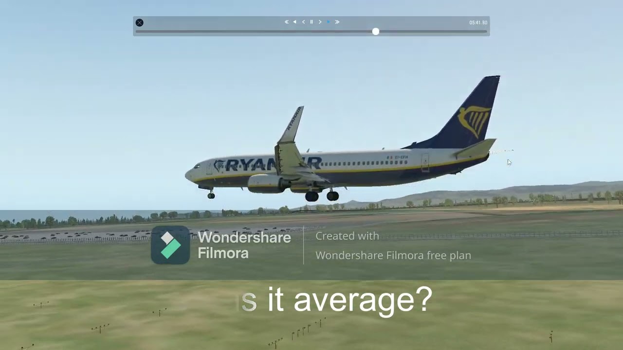 Landing A Ryanair 737 Youtube