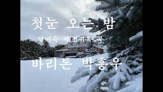 첫눈 오는 밤 - 박흥우 바리톤 (장미숙 시,신귀복 곡)