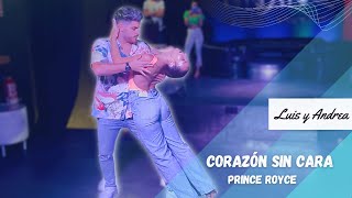 Corazon sin cara 💜 Prince Royce | LUIS Y ANDREA | Bailar bachata sensual 📍 Sala Bakán, Madrid