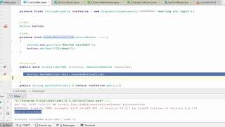 JavaFX Tutorial - Button click events