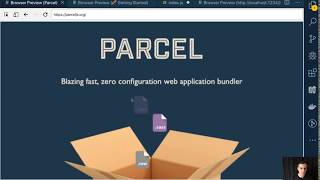 Parcel and React in under 2 minutes