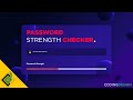 Password Strength Checker  | JavaScript Web App
