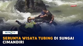 Serunya Wisata Tubing di Sungai Cimandiri