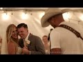 coffey anderson surprises bride u0026 groom