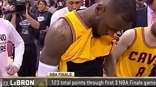 LeBron James' Penis Showed During Game 4 of NBA Finals