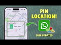 How to Pin Location on WhatsApp! [Send Fixed Location]