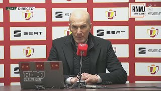Rueda de prensa de ZIDANE post Alcoyano 2-1 Real Madrid (20/01/2021)