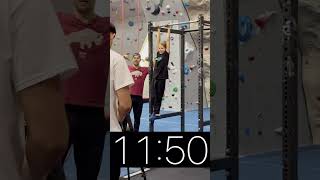 10 y.o. wins all-ages hang contest!! How long can he hang??