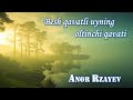 besh qavatli uyning oltinchi qavati. anor. audio roman