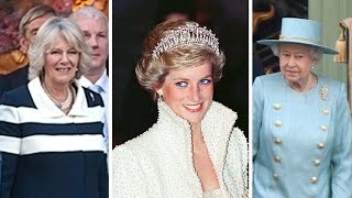 Il brutto gesto di Camilla prima e durante i funerali di Lady Diana, la Regina furiosa la umiliò