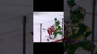 Mats Zuccarello snipes 5 hole from his knees! #shorts #nhl #hockey #minnesotawild