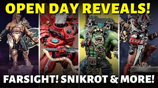 OPEN DAY REVEALS from Warhammer World! New FARSIGHT, SNIKROT and more!